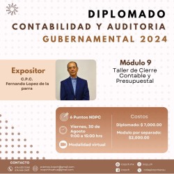 Taller de Cierre Contable y presupuestal