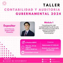 Taller de Cierre Contable y Presupuestos.